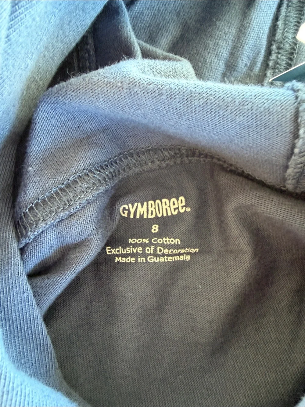 NWT Gymboree Navy Hooded Pullover with Motorcycle Patch